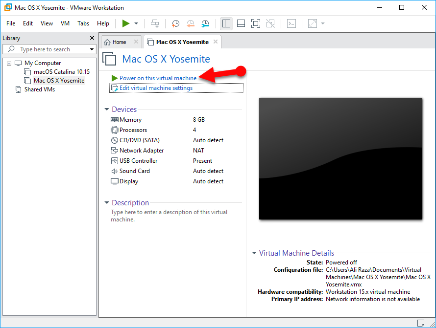 mac os x vmware workstation 10 image for amd